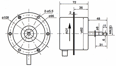 080 PSC Outline Drawing