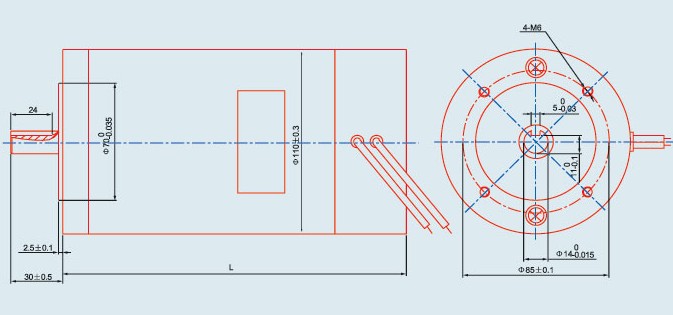 110 ZYT Outline Drawing
