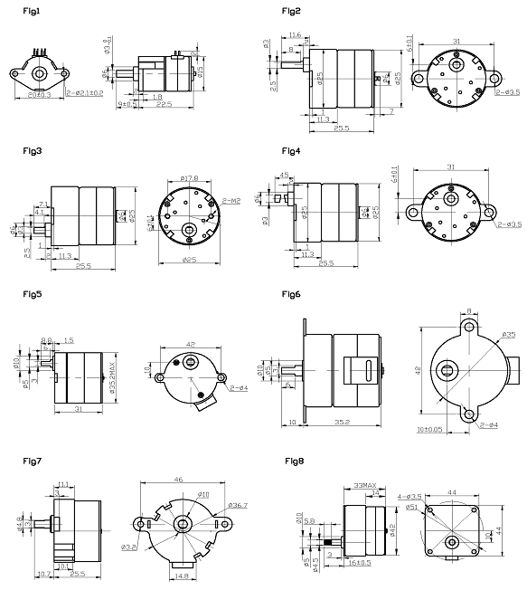 25-42 BYHJ Dimensions