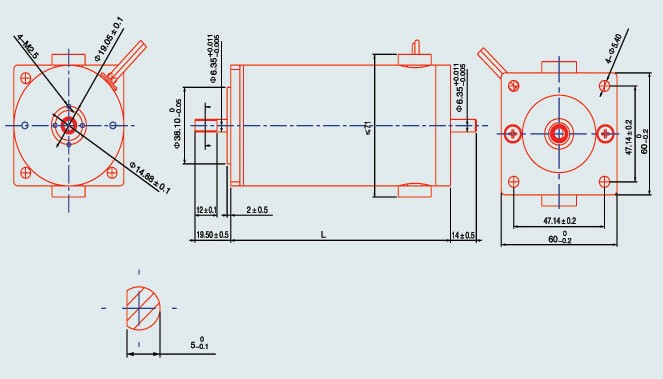 60 ZYT Outline Drawing