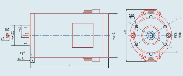 73 ZYT Outline Drawing