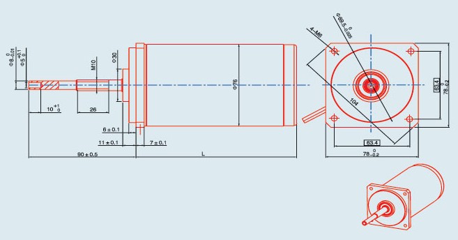 76 ZYT Outline Drawing