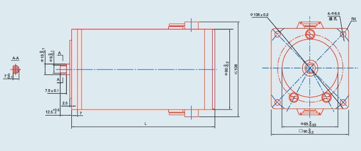 90 ZYT Outline Drawing