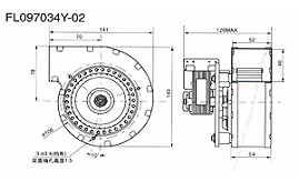 FL097034Y-02 Dimensions and Airflow